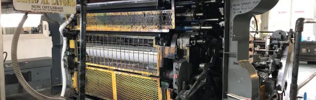 SINGLE COLOR PRINTING MACHINE BRAND CRABTREE MOD. MARQUESS